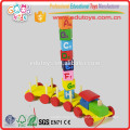 Красочные Numbers Blocks Train Toy, Math Learning Blocks Train for kids, Stacking Blocks Поезд для оптовой продажи